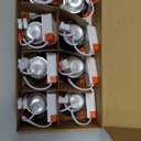 2 inch LED Recessed Lighting Dimmable Downlight, 3W(35W Equivalent), 3000K Warm White, Black LED Recessed Light with LED Driver (8 Pack)