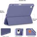 Akkerds Compatible with iPad Air 11 Inch Case 8th/7th/6th Generation (M4/M3/M2) 2026/2025/2024, for iPad Air 5th/4th Generation Case 10.9 Inch 2022/2020 with Pencil Holder[Auto Sleep/Wake],Lightpurple