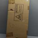 Wine Rack Wall Mounted 2 Tier Wall Wine Rack with Glass Holder, Double Layer Anti-Drop Crossbar, 31.5" Metal Wood Wall Mount Wine Holder for Home Kitchen Dining Room Coffee Shop Bar, Black