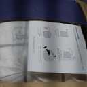 MAXYOYO Bean Bag Chair for Adults, Large 4 ft Bean Bag Chair with Foam Filling, Ultra Soft Fur Lazy Sofa for Living Room Bedroom, Machine Washable Cover (Black)