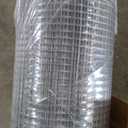 Hardware Cloth 48in x100ft 1 Inch Galvanized, Chicken Rabbit Snake Cage Fence Mesh Roll, Garden Plant Welded Metal Wire Fence, Poultry Animal Netting Cage Screen