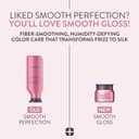 Pureology Smooth Gloss Treatment Mask - Smoothing Hair Mask, Instantly Detangles & Conditions, Frizz Control & Humidity Protection, For Frizz-Prone, Color-Treated Hair, Vegan