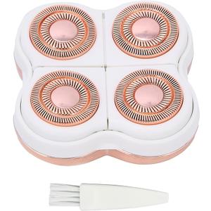 Flawliss Legs Shaver, Legs Hair Remover Replacement Heads for Finishing Touch Flawliss Replacement Heads with 1 Cleaning Brush