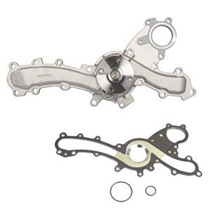 IRONTREE AW6047 Professional Water Pump Kit with Gasket Compatible with 2005-2018 Toyota Avalon Camry Highlander Venza RAV4 Sienna, 2007-2018 Lexus ES350 RX350 RX450H, 3.5L V6 Engine, OE Replacement