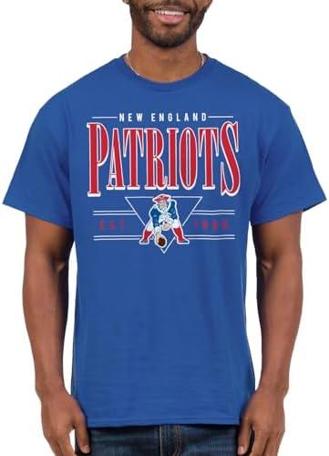 Junk Food x NFL Established Retro - Adult Short Sleeve Fan Tee for Men & Women - Officially Licensed M