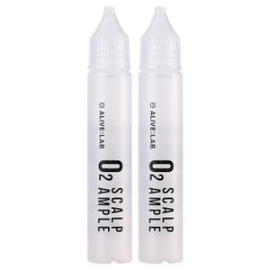 ALIVELAB O2 Scalp Ample  Anti-Dandruff, Anti-Itch Scalp Care Ampoule  Soothing & Hydrating Formula for Dry, Flaky Scalp  Promotes Healthy Hair & Reduces Irritation  (2 x 0.85 fl.oz)