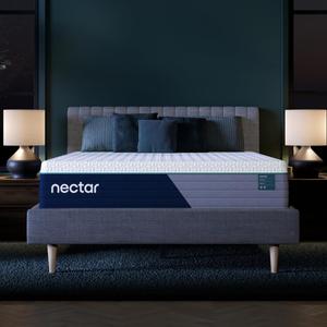 Nectar Premier Hybrid 13 King Mattress - Medium Firm - Memory Foam & Innerspring Coils - Cooling Upgrade - 2 Pressure Relief Layer - Mattress in a Box