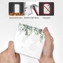 Decorative Outlet Covers Green Eucalyptus Leaves Rustic Sage Botanical 2 Gang Wall Plate Cover Single Toggle Duplex Combo Two Switch Light Switch Cover Plate Jumbo Dual Electrical Face Plate
