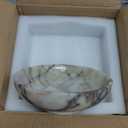 Luxury decorative marble bowl for home decoration for decoration,Key bowl for entryway table, Catchall for coins, change candy, organizer marble tray. (Round-Calacatta Viola)