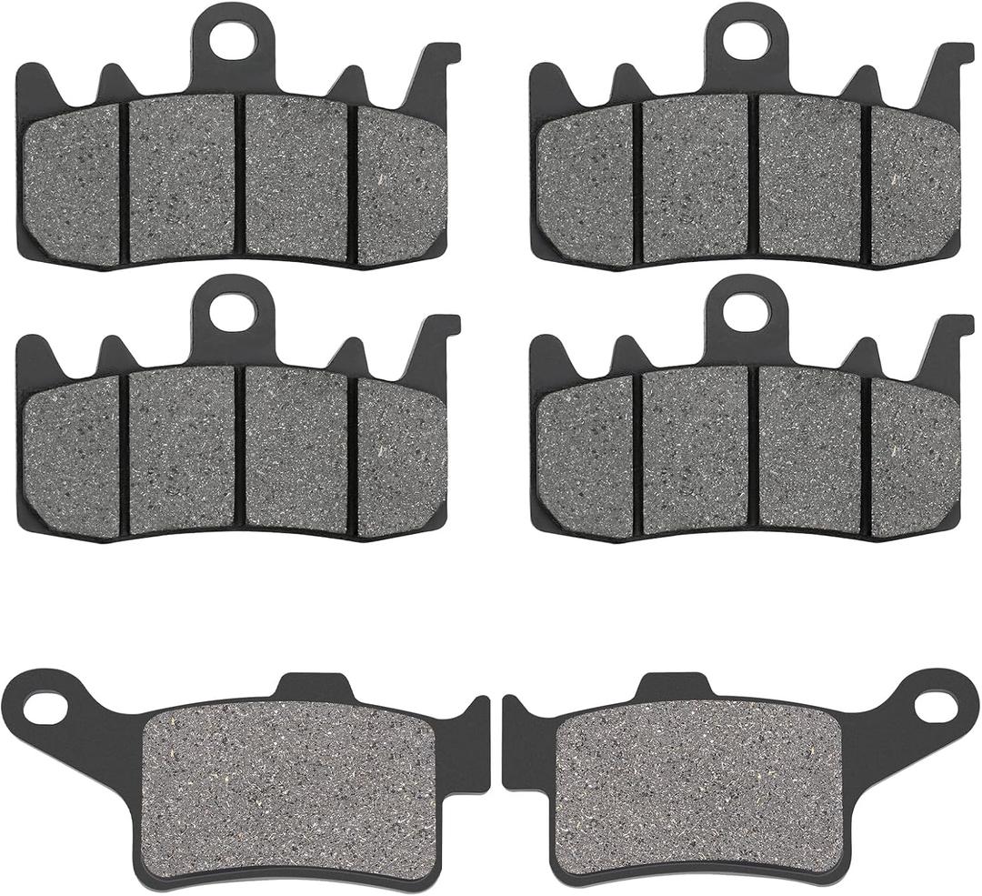 Road Passion Front and Rear Brake Pads Replacement for CAN-AM RT S LTD 3 cyl eng/6 speed/Special Series/calipers 2013-2021/ Spyder F3 S LTD SE6/SM6 Special Series Daytona 500 2015-2021(3 pairs)