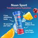 Nuun Sport Electrolyte Tablets with Magnesium, Calcium, Potassium, Chloride & Sodium, Gluten Free & Vegan, Fruit Punch, 8 Pack (80 Servings Total)