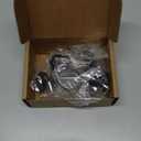 Ravinte 5 Pack Cabinet Knobs Black Kitchen Cabinet Knobs Round Dresser Drawer Pulls Closet Door Pulls 1-1/5 Inch