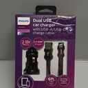 Charging Pack 1 DC Charger 2 USB 2.4A & 1USB-A-C Cable Braided