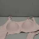 Gailife Womens Wireless Push Up Bras for Women No Underwire Seamless Full Coverage Supportive T Shirt Everyday Bras (X-Large, U Neck - Pink)