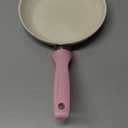 GreenPan Rio Healthy Ceramic Nonstick 8" Frying Pan Skillet and Silicone Spatula Set, Soft Grip Handle, Breaktfast Meal Set, PFAS-Free, Dishwasher Safe, Oven Safe, Pink