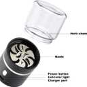 Upgraded Mini Electric Grinder Spice Smart Herb 400 mAh with 50ml Jar,Easy to Carry(Grinder)