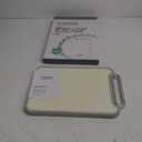 Stainless Steel Cutting Board Double Sided Steel Food Grade PP, Large Chopping Board for Meat and Kitchen, Non-Slip 16  11 (Silver)