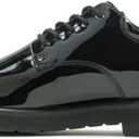 Bates Men's High Gloss Duty Work Shoe, Black, 9.5