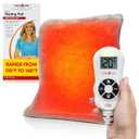 TheraCare Digital 12 x 15 Heating Pad | Moist & Dry Heat | Wide Range 110F-160F | Soothing Warm Relief | Personal Size 12 x 15 | Safe, Automatic Shut Off