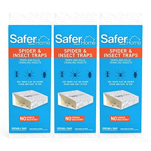 Safer Brand Safer Home SH400SR Indoor Spider, Ant, Cockroach, Centipede, and Crawling Insect 6 Traps, Blue