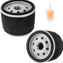 2pcs Oil Filter Compatible with 49065-2057 49065-2076 49065-2077 49065-7002 49065-7007 531307389 531307043 Kohler 25-050-01 28-050-01S Bobcat 2722463 416-4153 416-4537