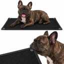 Chew Proof Dog Crate Pad for Aggressive Chewer Small Dogs(29x18 in)