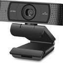 Full HD1080P Webcam, Streaming Web Camera with Microphone, Privacy Cover Web Camera, Auto Light Correction, Plug&Play Webcam for Gaming, Laptop/Mac/Zoom/YouTube/Video Calling/Office