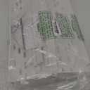 SPACEKEEPER Slim Rolling Storage Cart 4 Tier Bathroom Organizer Mobile Shelving Unit Utility Cart Tower Rack for Kitchen Laundry Narrow Places, White