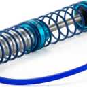 Adjustable Oil Piggyback Shock Absorber 70-123mm with Remote Reservoir for 1/10 RC Crawler Axial SCX10 Wraith CAPRA RR10 TRX4 (123mm 2pcs)