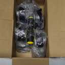 2 Inch Locking Caster Wheels Set of 4 600+ LBS Capacity, Black PU Casters with Dual Brake for Furniture, Cabinets & Light Carts NOT for Heavy Machinery or Industrial Use