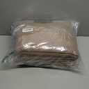 HOMERILLA Sectional Couch Covers for Sectional Sofa L Shaped Sofa Cover Blanket 2 Pieces L Shape Furniture Protector for Pets Dogs(Taupe, Large)