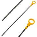 BA5Z6750A Engine Oil Dipstick Indicator, Compatible with Ford Edge, Explorer, Flex, Lincoln MKS/MKT/MKX/MKZ, Fusion, Taurus, Mercury Milan/Sable Engine Oil Fluid Level Dip Stick Replace 917-369