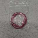 uxcell Cable Key Rings, Wire Keychain Twist Loops for Lanyards, Keychains, Luggage Tags, (Rose Red)