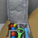 Baby Playpen 50 x 50 Inch Play Pen Playards, Playpen for Babies and Toddlers, Baby Playard for Indoor & Outdoor Active Center Game Fence, with Skin-Friendly Fabric and Soft Breathable Mesh Grey