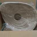 Large Hanging Lamp shade 20INCH Round Linen Pendant Lamp shade Can replace paper lanterns Hanging Lantern Handmade Minimalist Decorations Suitable for Living room, Hallway Bedroom, and kitchen