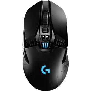 Logitech G903 Lightspeed Wireless Gaming Mouse w/Hero 25K Sensor, 140+ Hour with Rechargeable Battery and LIGHTSYNC RGB. POWERPLAY Compatible, Ambidextrous, 107g+10g Optional, 25,600 DPI - Black