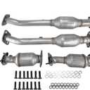 Catalytic Converter Stainless Steel Replacement For 2005-2018 Frontier, 2005-2012 Pathfinder, 2005-2015 Xterra 4.0L Replace 16399, 16400, 16467, 16468 (EPA Compliant)