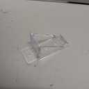 JSP Manufacturing 100 Pack Recycled Clear V2-Mini Roof Guard Snow and Ice Guard Prevent Sliding Ice Snow Stop Buildup Plastic