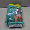 Depend Fresh Protection Adult Diapers, Incontinence Underwear for Men, Disposable, Maximum, Large, Grey, 28 Count 