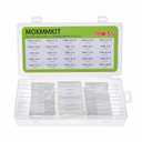 25 Values 50 Pieces Ceramic Cement Resistor KIT 10W Resistance 10 Watt 5% Power Resistors (0.05 Ohm - 100 Ohm)