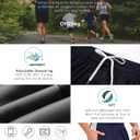 OYGSieg 6 Pack Mens Mesh Athletic Basketball Shorts Gym Shorts with Pockets, Quick Dry Workout Running Shorts Casual for Men (XXXL)