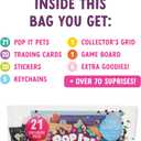 Buffalo Games Pop It Pets - Season 2 - The MEGA Pack - The Ultimate Sensory Fidget Toy - Popping Bubbles and Adorable Characters - Collector map with Cards and Stickers from Buffalo Games