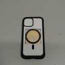 Miracase Magnetic for iPhone 14 Case 6.1",Full-Body Bumper, [Bubble Free] Built-in Tempered Glass Screen Protector+Lens Protector,Compatible with MagSafe,No Gap,Drop Proof Phone Case 14 Cover,Black