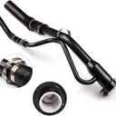 ECCPP Fuel Gas Tank Filler Neck Tube Pipe F85Z9034TA Fuel Tank Tube Fit for 1997-1998 Ford F-150 & F-250 (Does Not Fit Flareside)