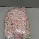 12 Pcs Artificial Wisteria Flowers Garland, 3.6 FT Silk Fake Flowers Hanging Vine for Indoor Outdoor Home Garden Christmas Wedding Party Decoration (Pink)