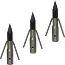 GPP 6PK Bowfishing Arrow Point Broadheads Fixed Head