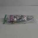Floweroyal Artificial Flowers Combo Purple Flowers Mix Silk Flowers Dahlia Roses with Stems for DIY Wedding Bridal Bouquets, Baby Shower, Floral Arrangement, Table Centerpieces, Home Decorations.