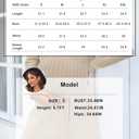 OUGES 2025 Fall Sweater Dress for Women Crew Neck Long Sleeve Knit Lightweight Casual Dresses (Large, Beige)