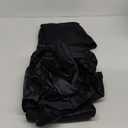 SLEEP SANCTUARY Satin Sheets Queen Size  4 Piece Luxury Silky Bed Set, Softer Than Silk, 15" Deep Pocket, Cooling & Wrinkle-Free, Moisture-Wicking & Breathable for Hair & Skin (Black)