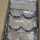 HMKAIJUFUL Wine Rack, 6 Bottle Wooden Countertop Free Standing Shelf,3 Tier Bottle Holder Stand for Home Bar Tabletop, Cabinet Inserts, Kitchen, Wine Cellar Storage No Assembly(Black)